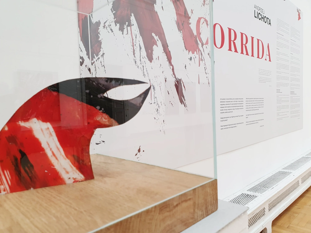 „Corrida” Andrzej Lichota <br />Malarstwo i rzeźba <br />Pałac Sztuki, Kraków, 2022